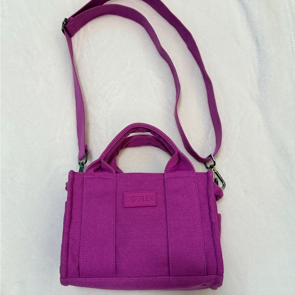 POPFLEX BABY SLOANE tote ROYAL ORCHID EUC Purple Crossbody Bag